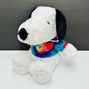 Snoopy Dog Plush Knott's Berry Farm Tye-Dye Hoodie Peanuts Cedar Fair 16"